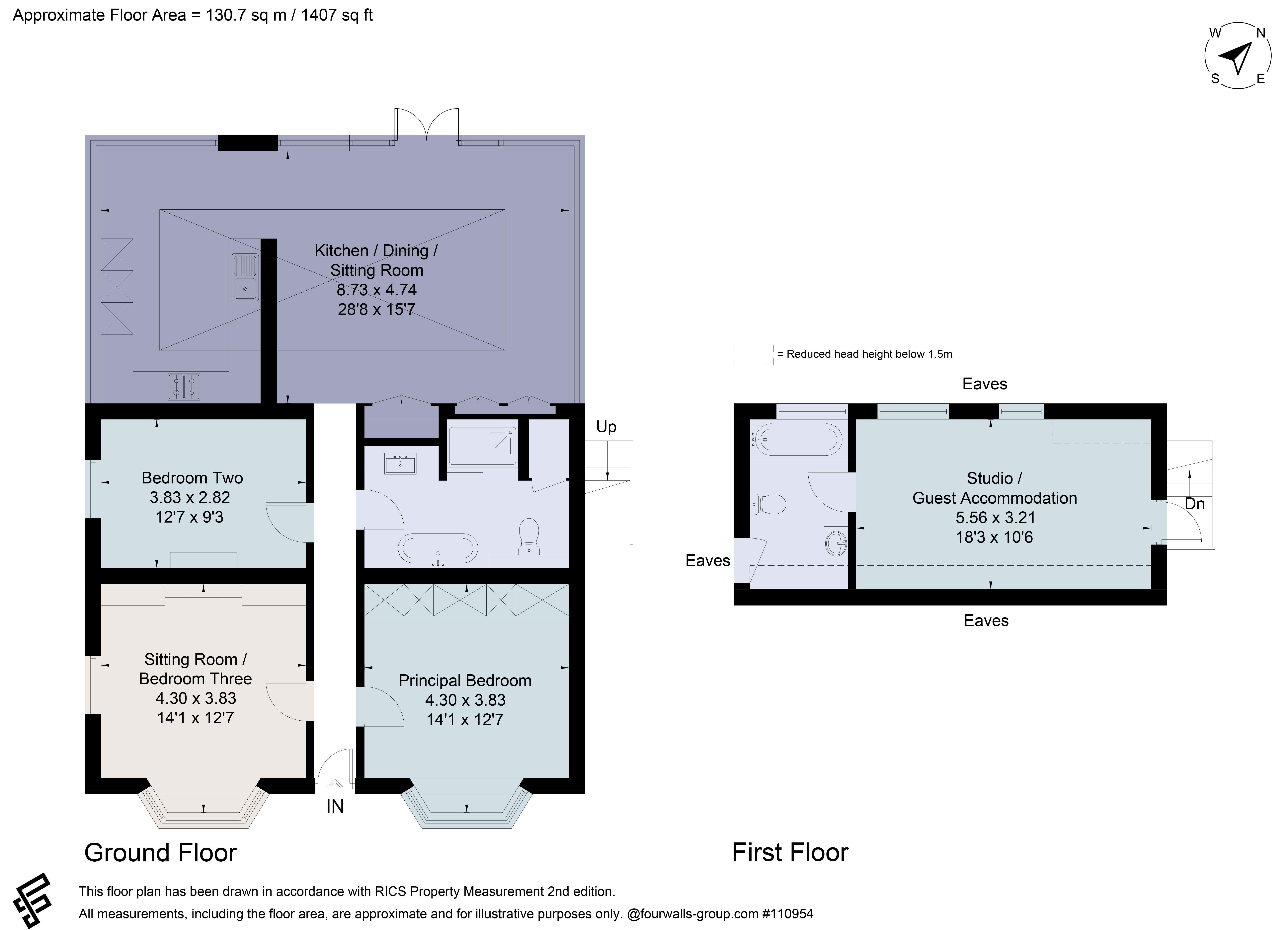 Calex,, Micheldever, Hampshire floorplan