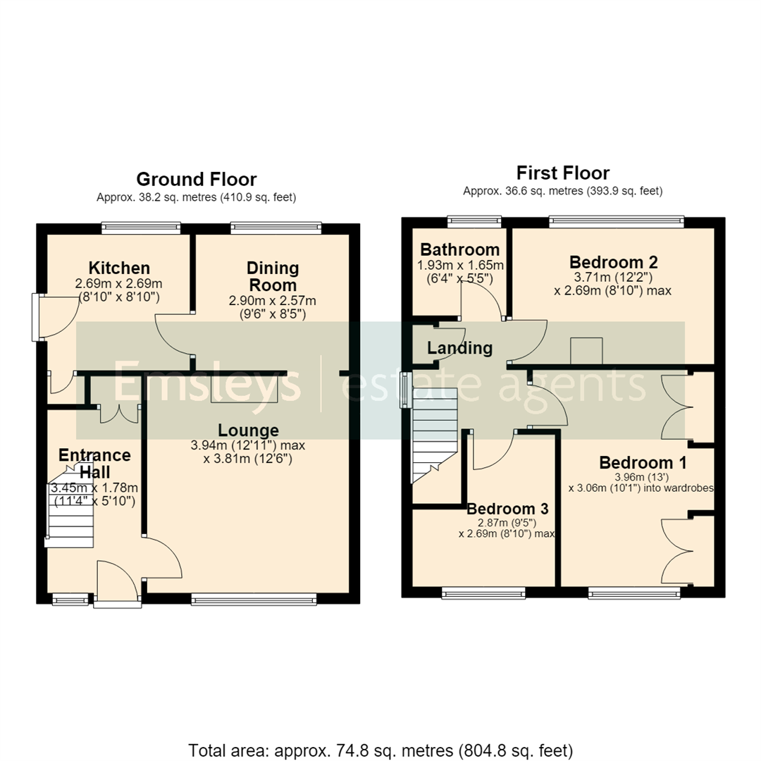 36, Lyndon Avenue, Leeds floorplan
