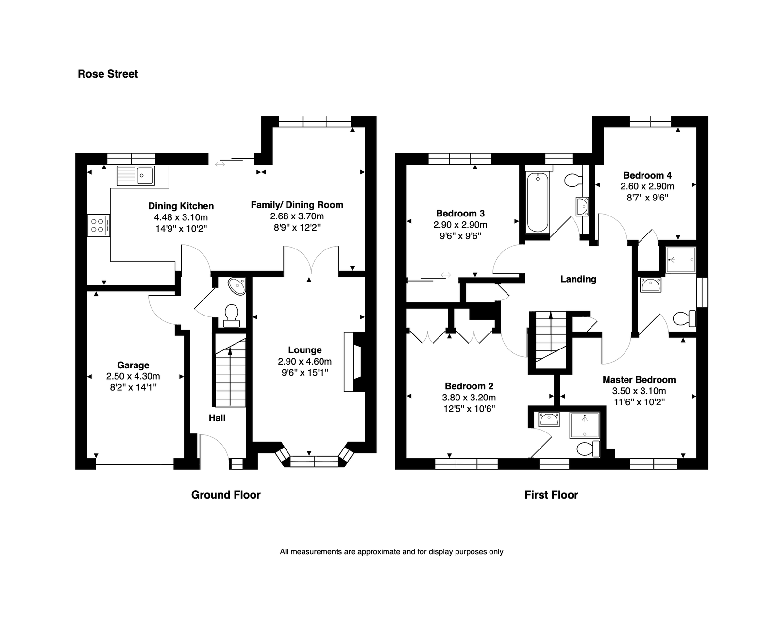 64, Rose Street, Alloa floorplan