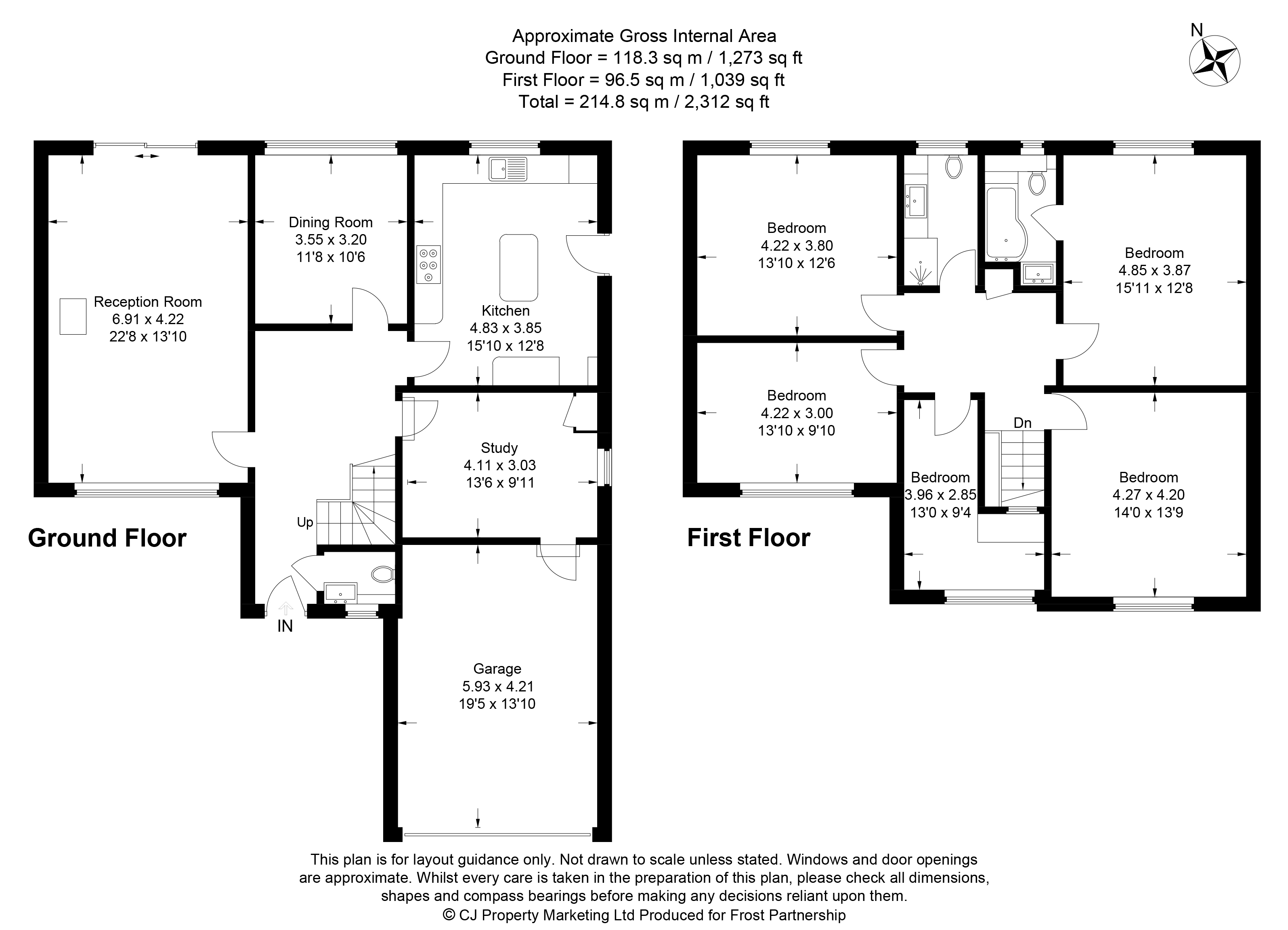 94, Sedgmoor Road, High Wycombe floorplan