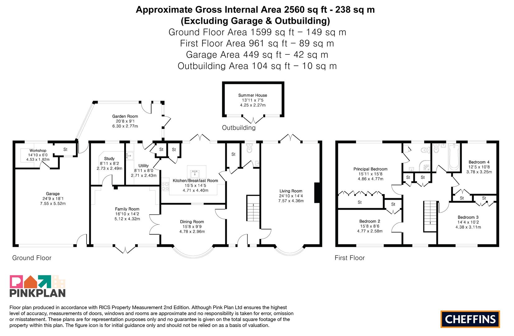 Pinewood House, The Dip, Newmarket floorplan