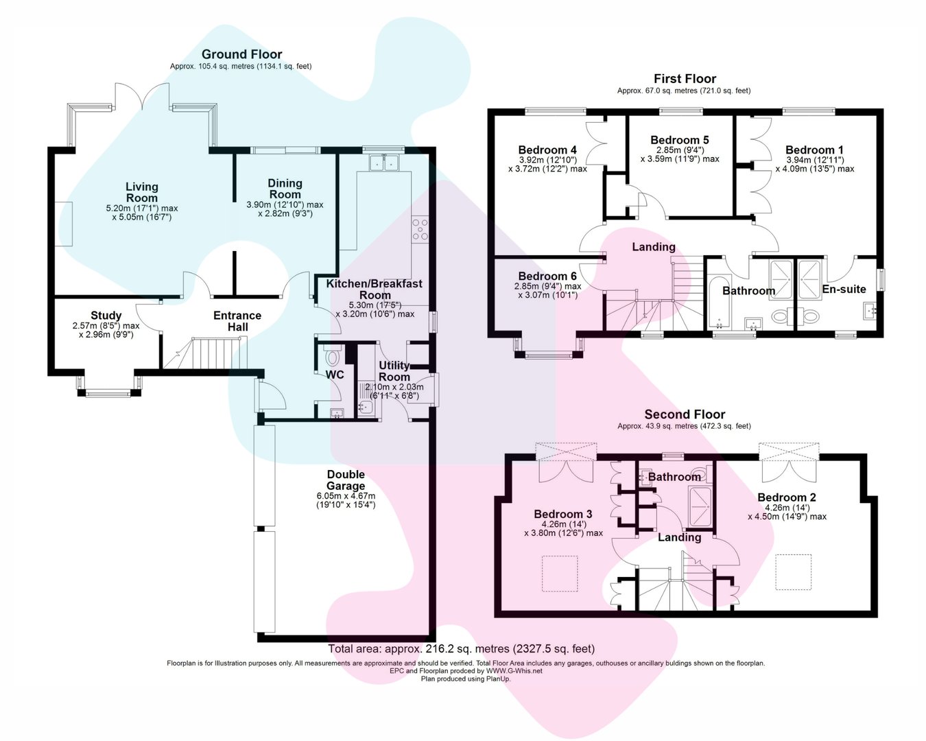 18, Knights Way, CAMBERLEY floorplan
