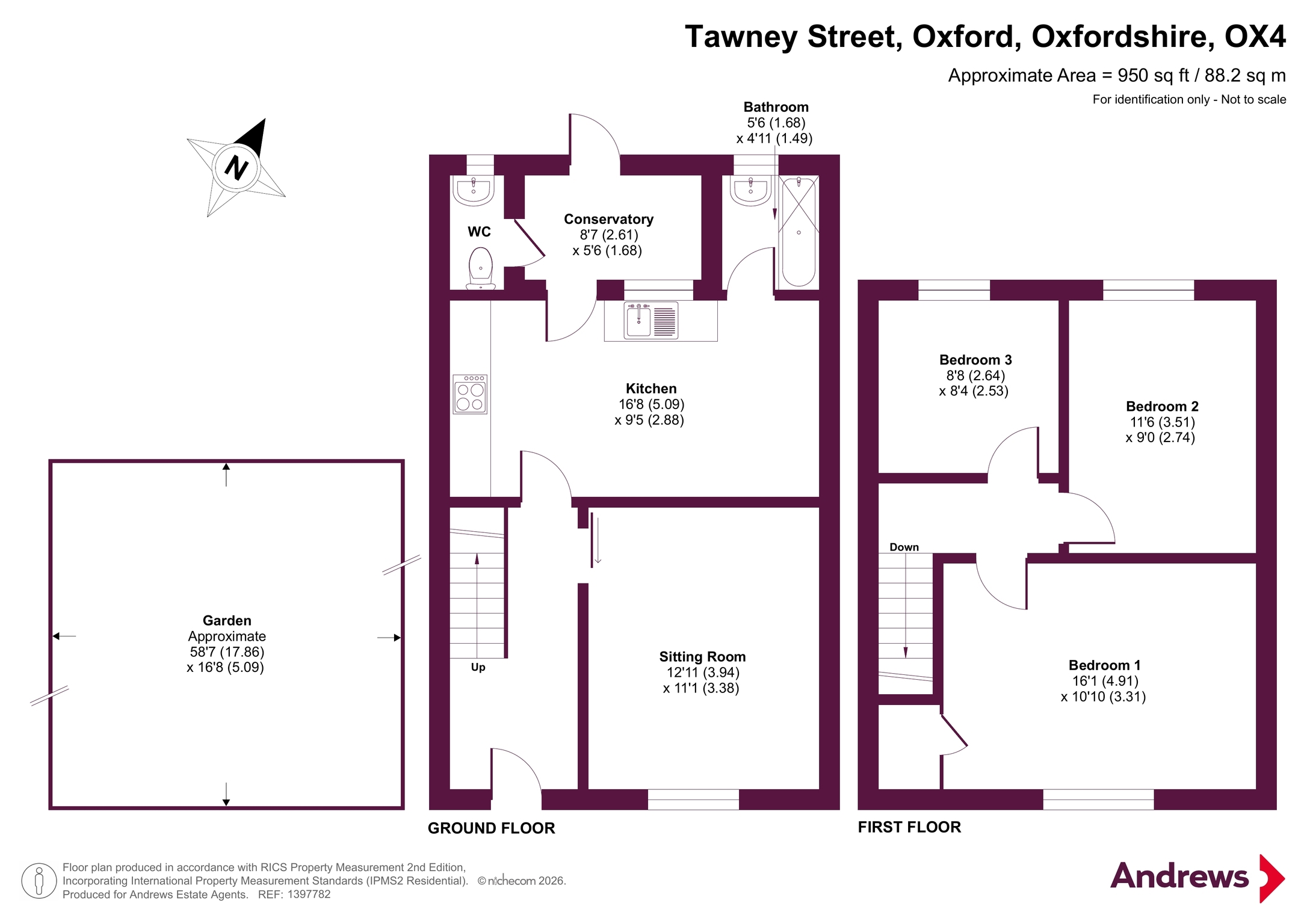 11, Tawney Street, Oxfordshire floorplan