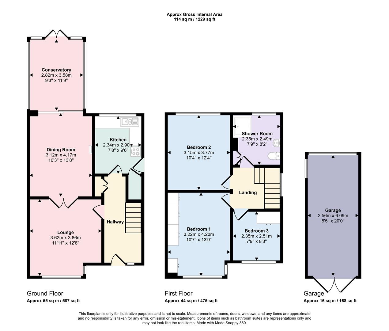 110, Sunny Bank Road, Unsworth floorplan