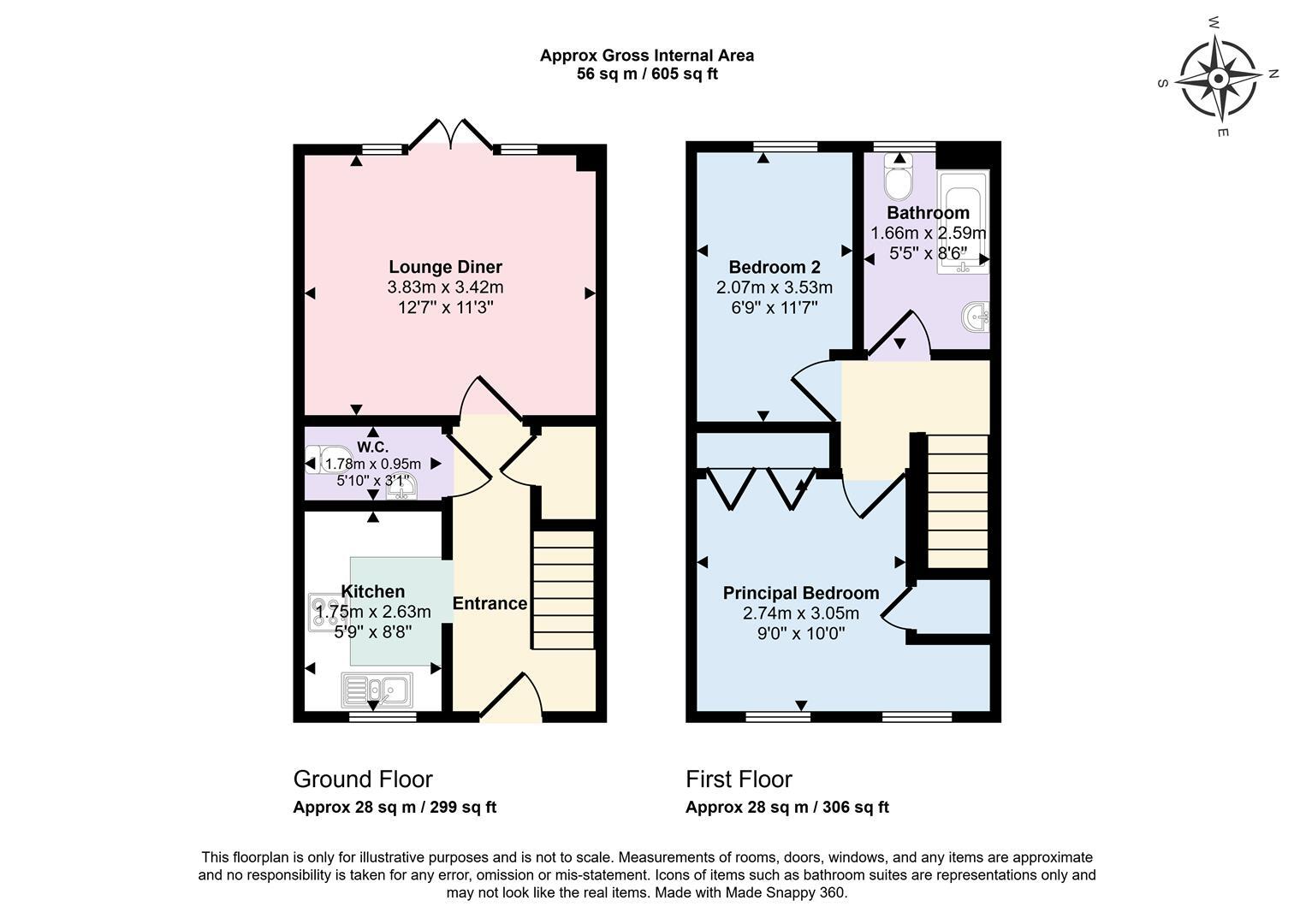 Portreath Drive, Nuneaton floorplan