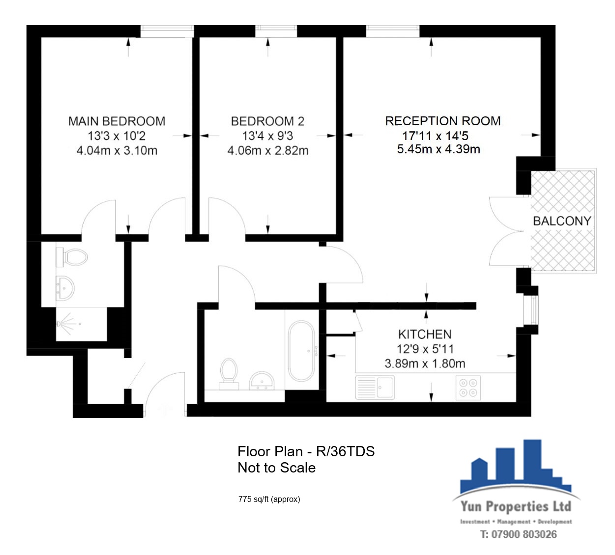 Erebus Drive, London floorplan