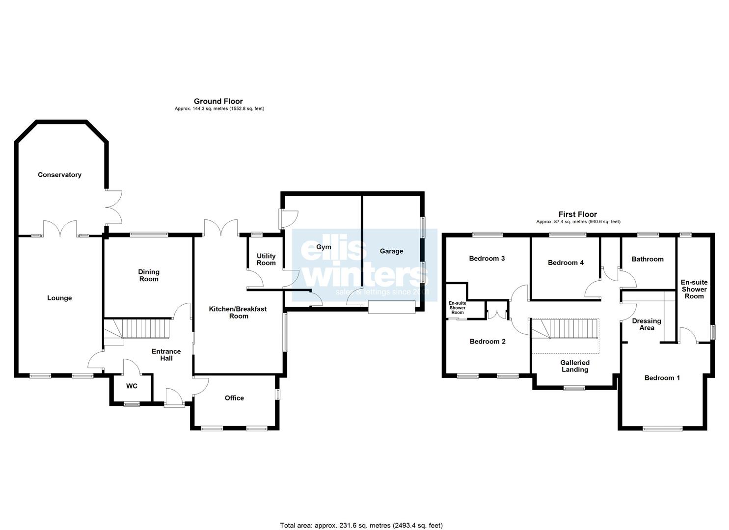 1, The Thicket, St. Ives floorplan