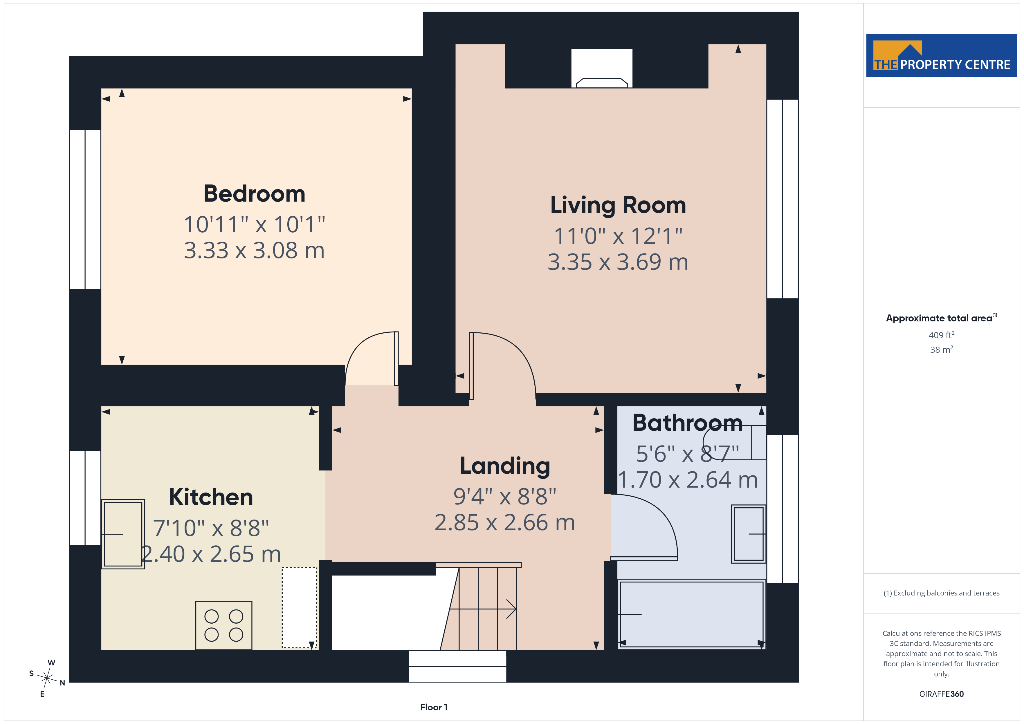 84a, Teme Road, Worcestershire floorplan