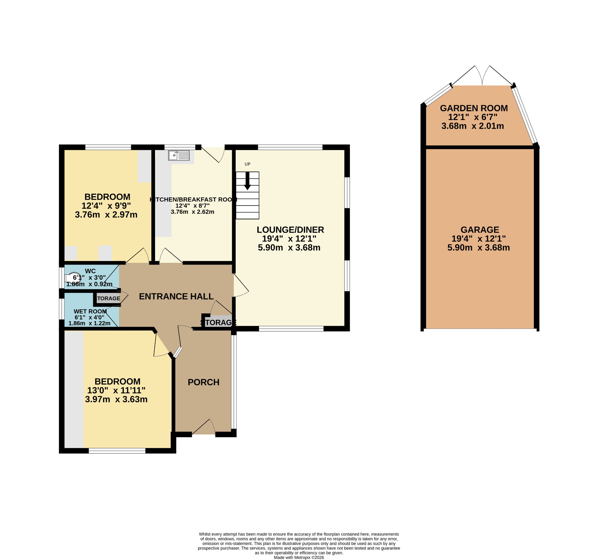74, Normanhurst Avenue, Bournemouth floorplan