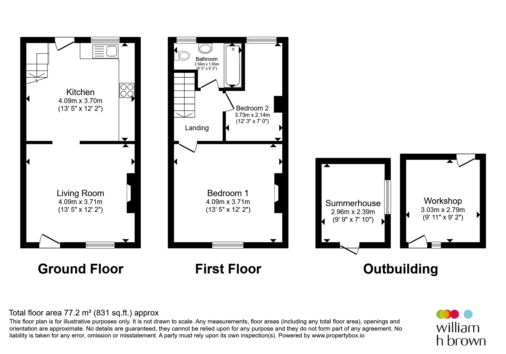 54, Wisbech Road, March floorplan