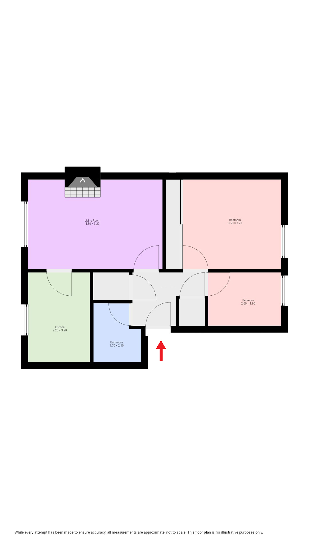 Flat 1/2 15 Gamrie Drive, Glasgow floorplan
