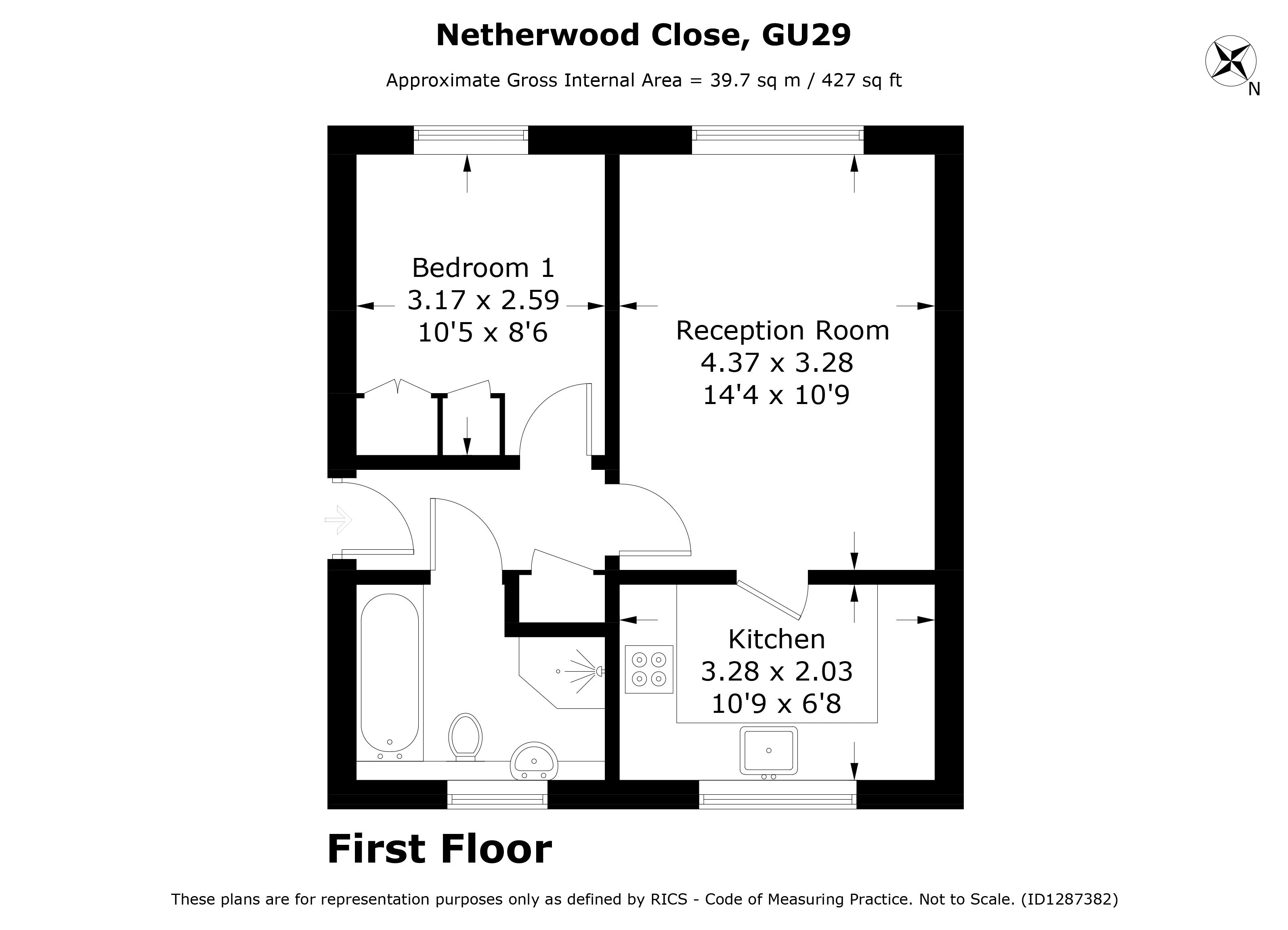 5, Netherwood Close, Midhurst floorplan