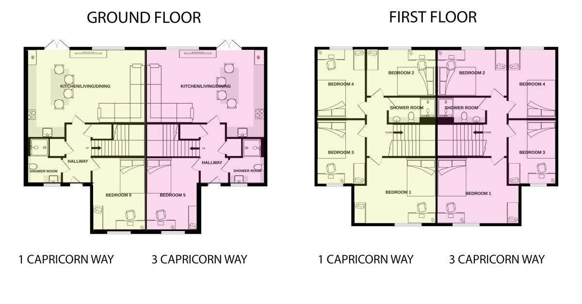 1, Capricorn Way, Salford floorplan