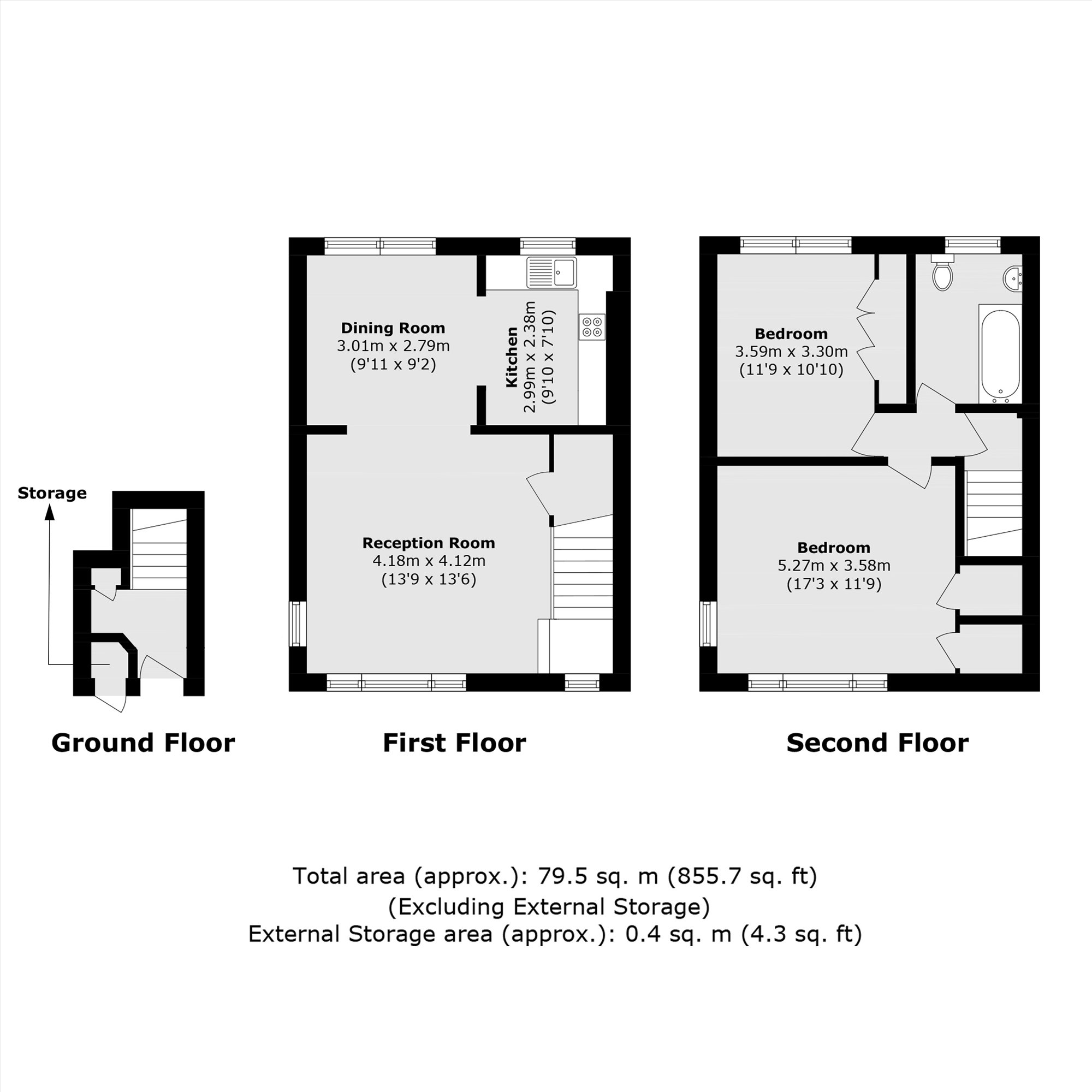 5, Fairby Road, Eltham floorplan