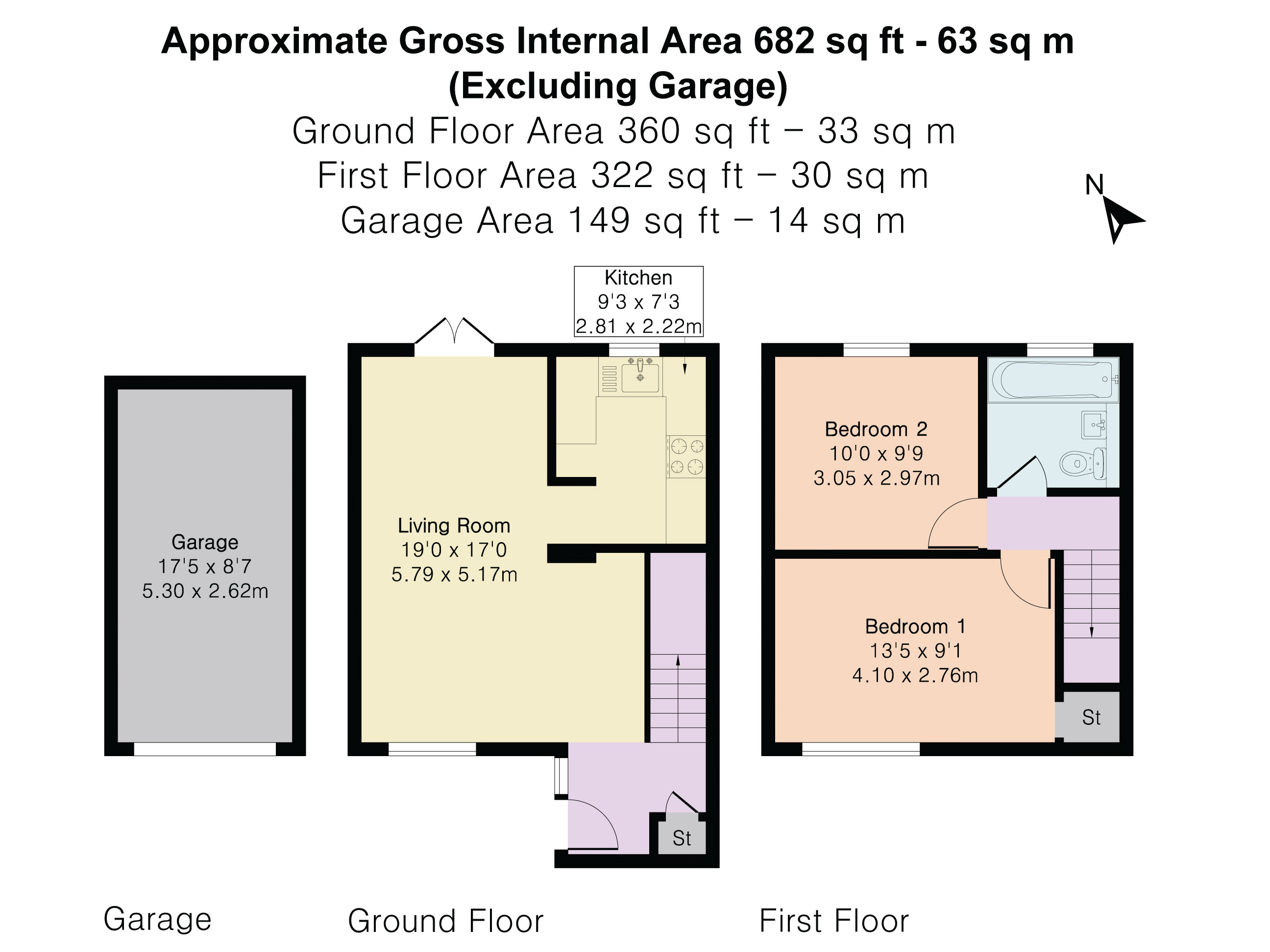 17, Moorsend, Newton Abbot floorplan