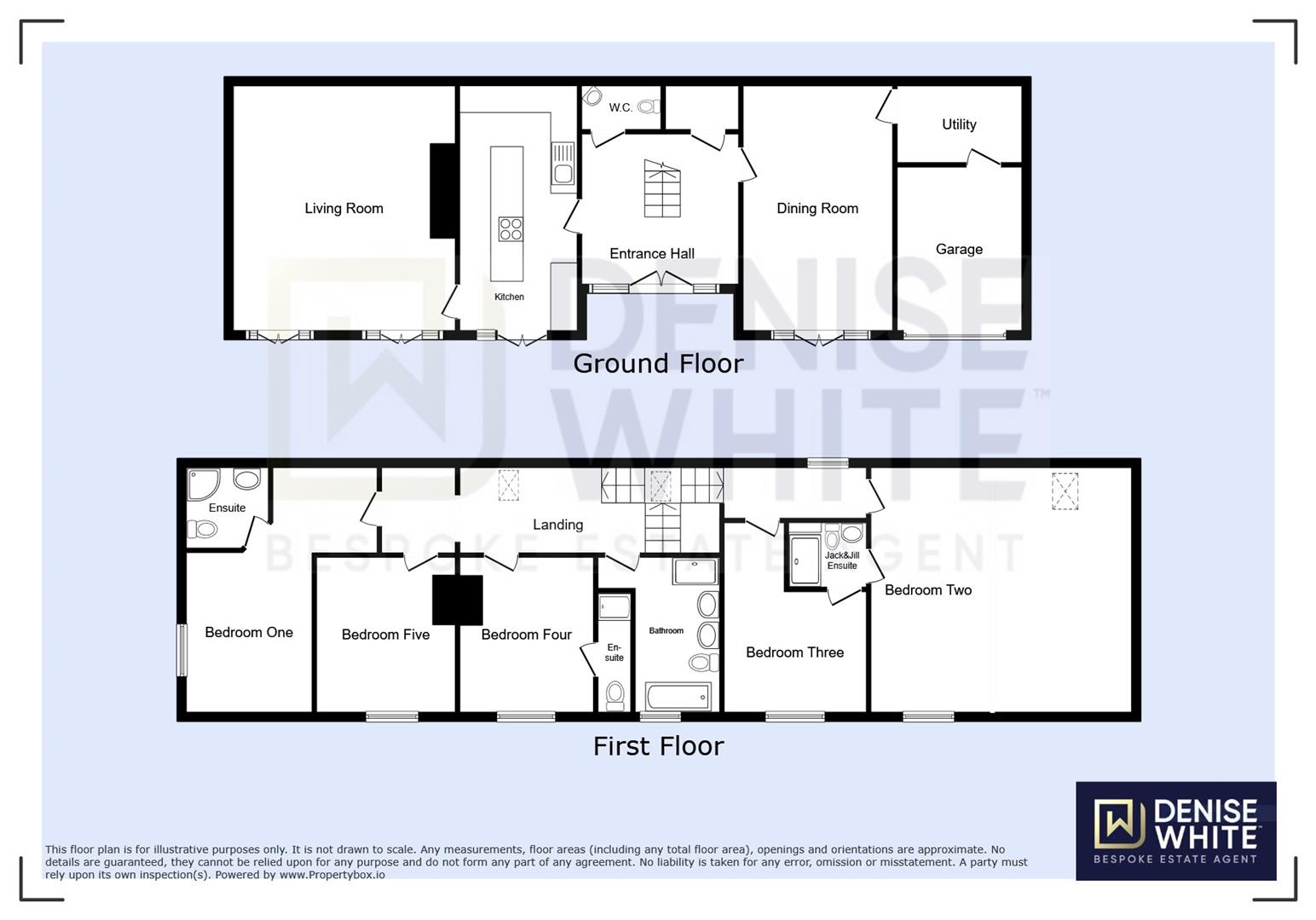 The Old Coach House, Knypersley Hall, Staffordshire floorplan