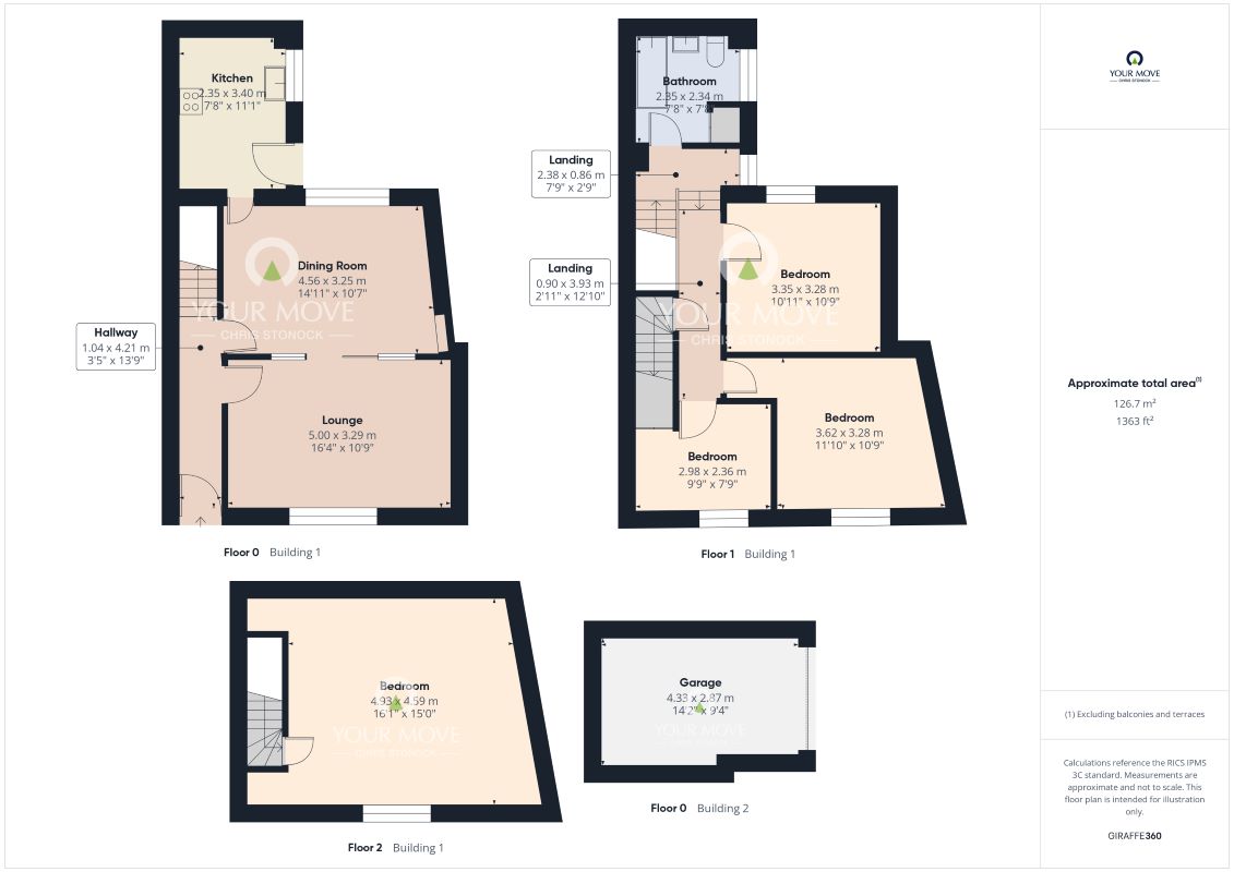 No. 9 Blandford Street, Ferryhill floorplan