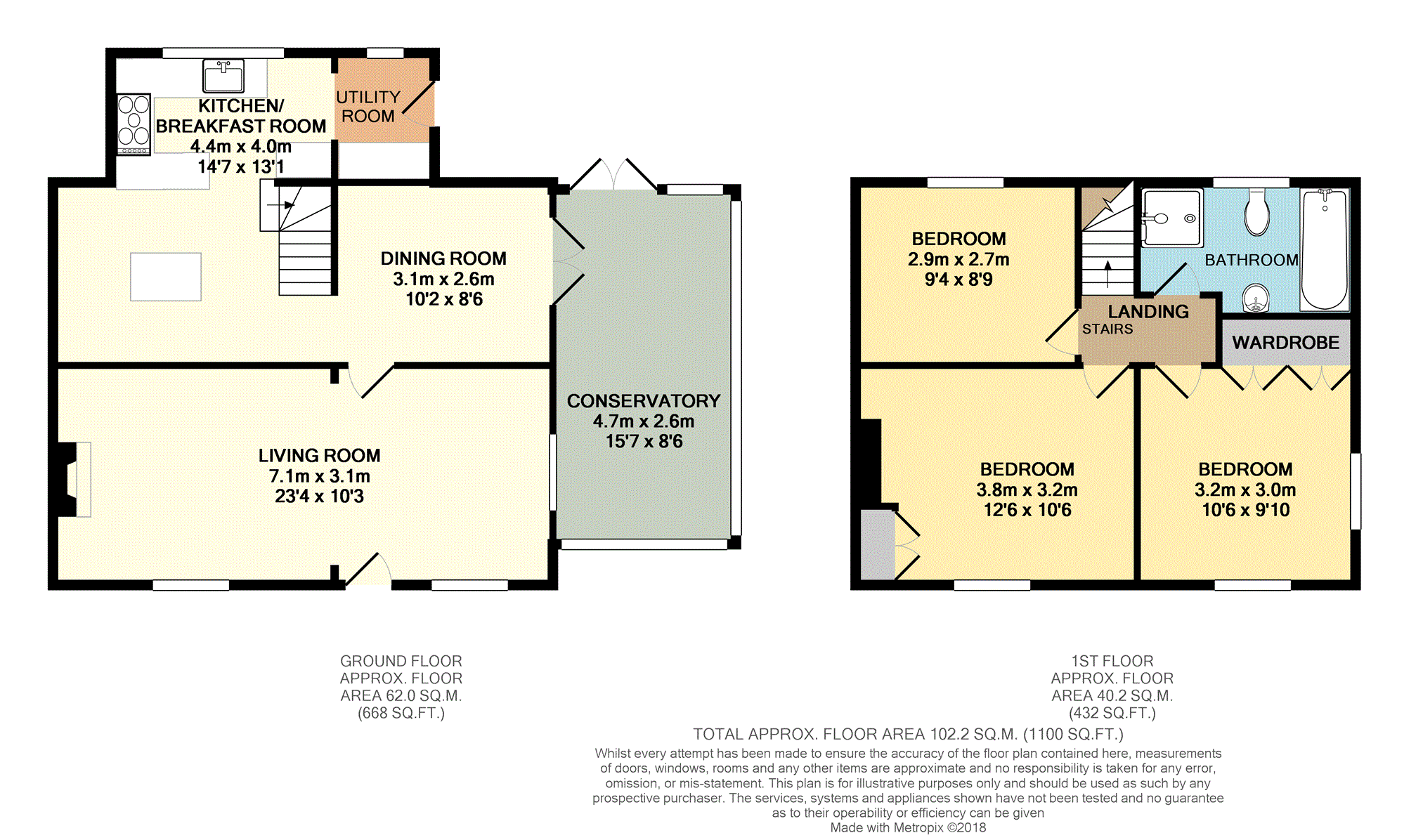 3 Bedrooms End terrace house for sale in The Platt, Tunbridge Wells TN3