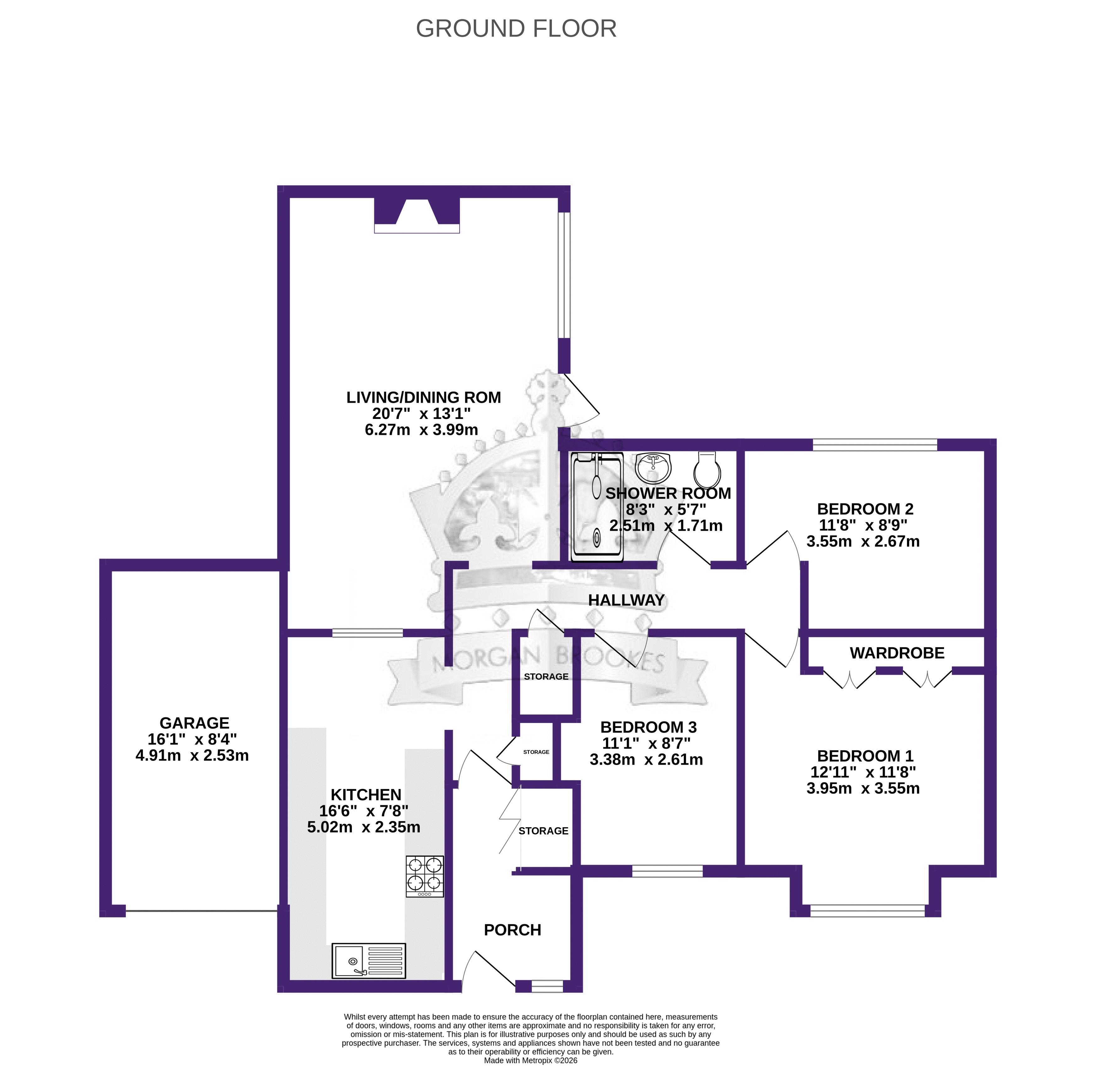 7, Kingsdown Close, Basildon floorplan