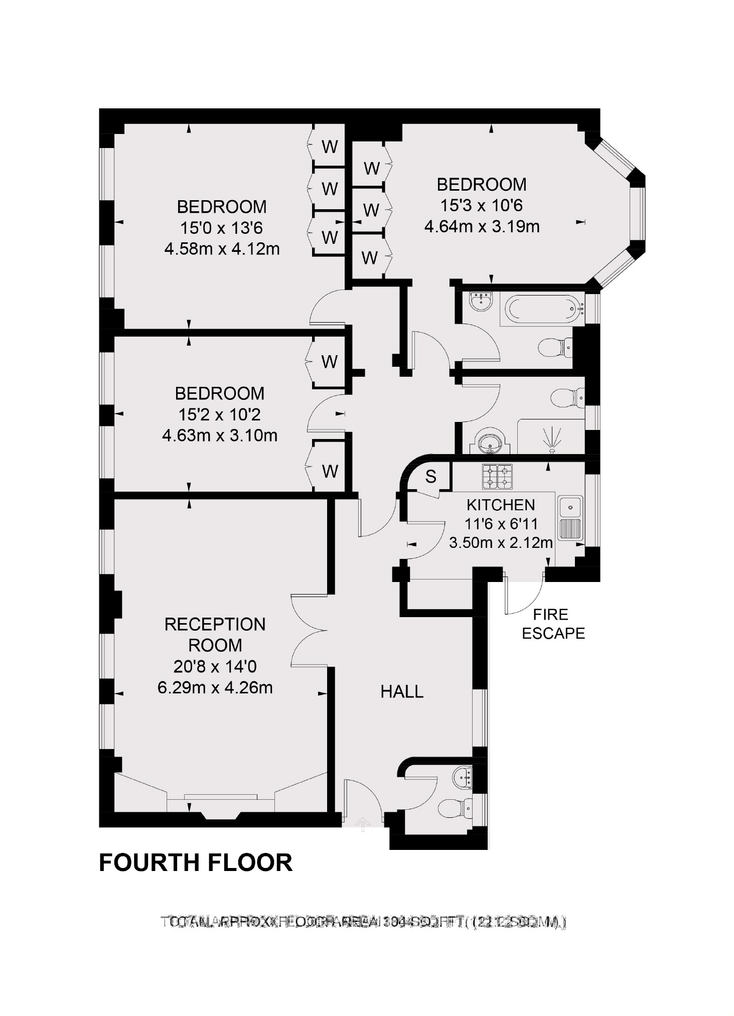 3 bed flat to rent in Seymour Street, London W2 - 67183073 - Zoopla