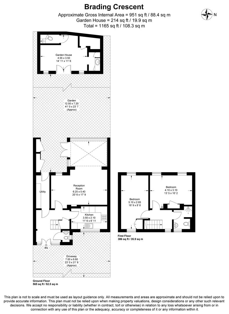 123, Brading Crescent, Aldersbrook floorplan
