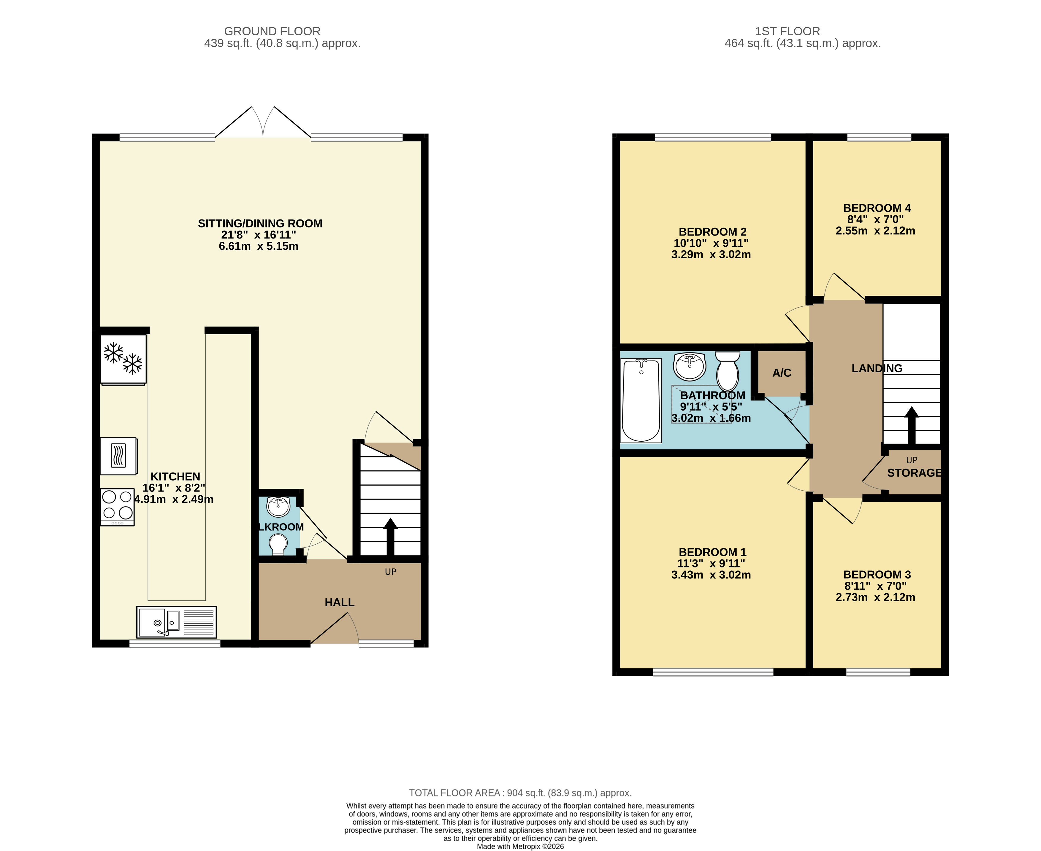 10, The Mews Southside, Pulborough floorplan