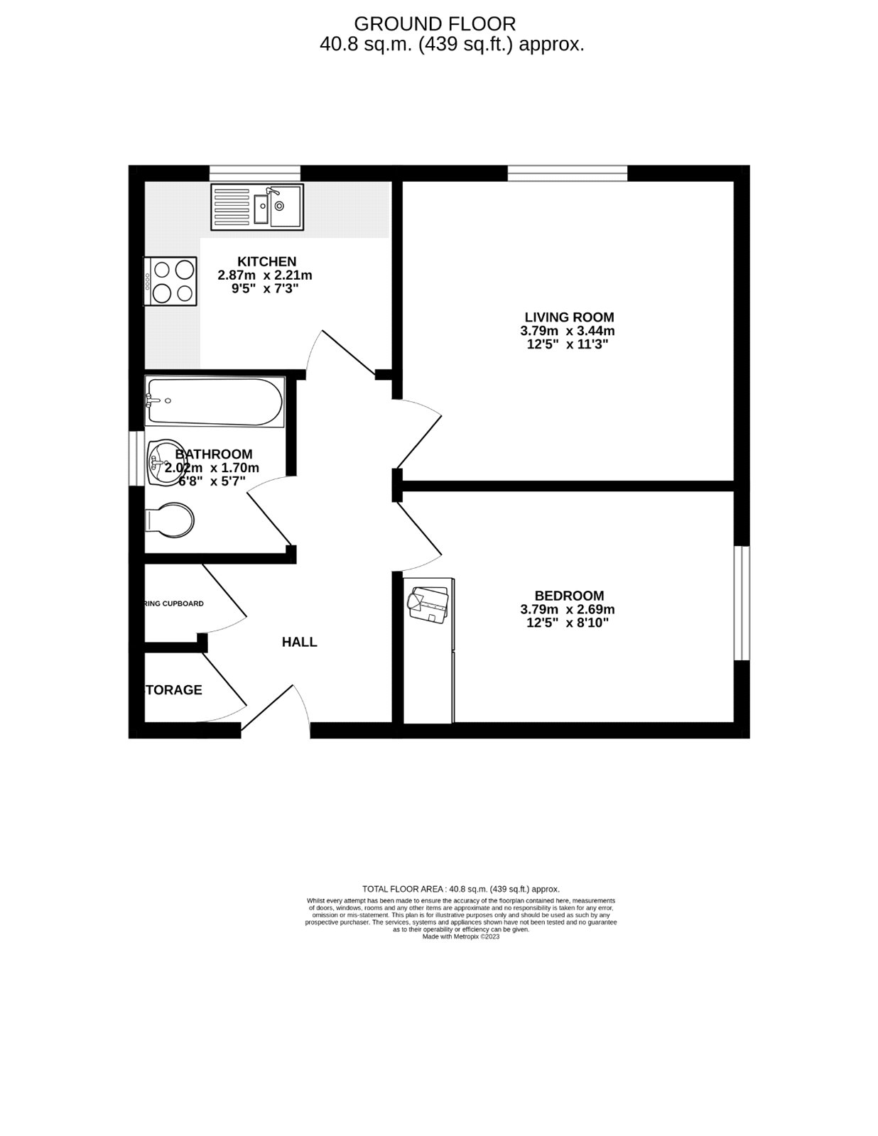 60, Granville Place, Pinner floorplan