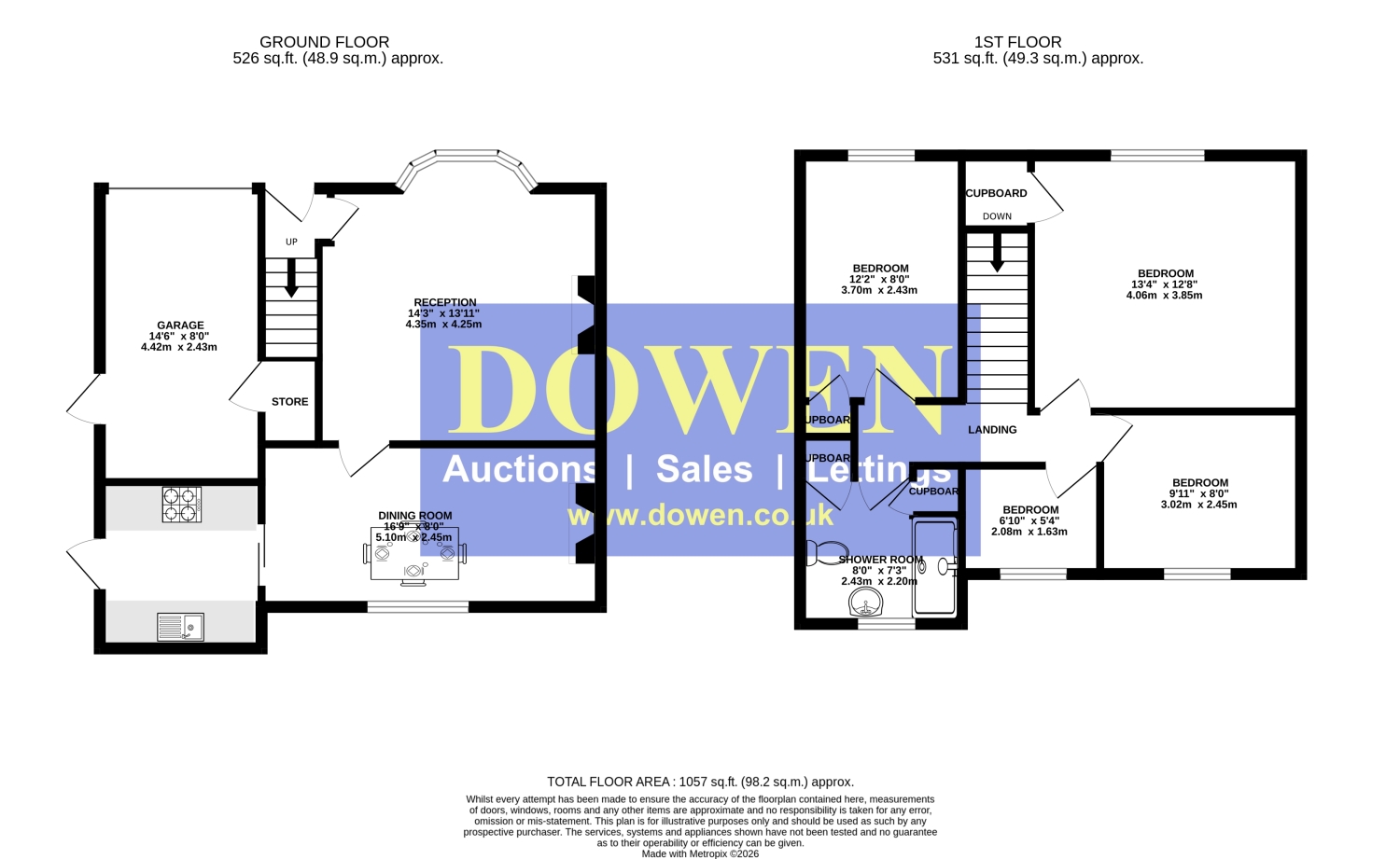 4, Rectory View, Durham floorplan