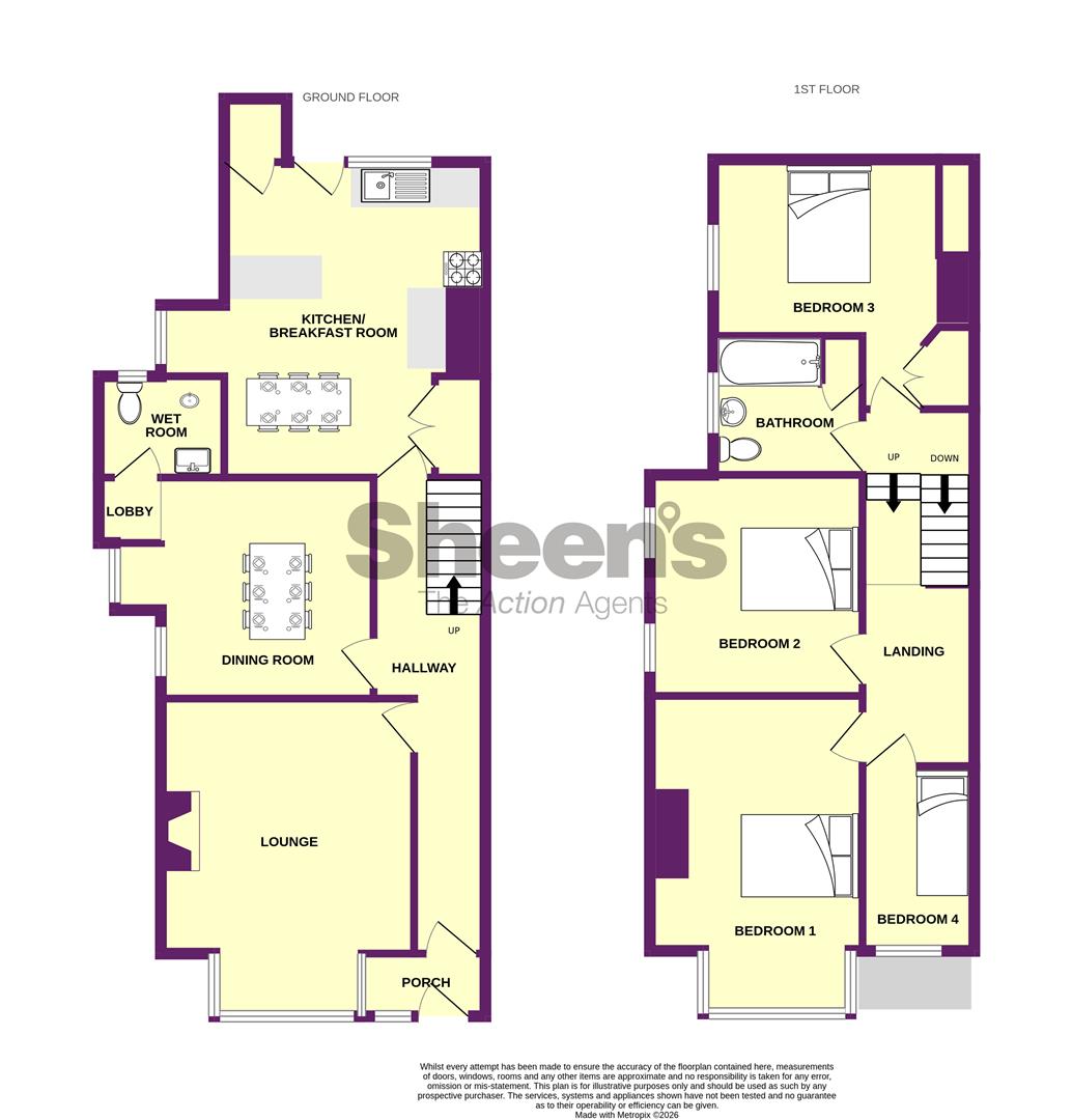 3, Hayes Road, Clacton-On-Sea floorplan