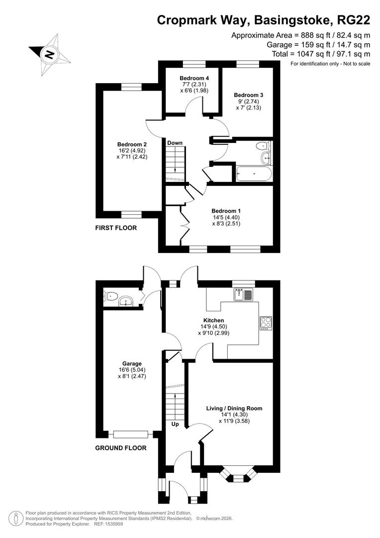 Cropmark Way, Basingstoke floorplan