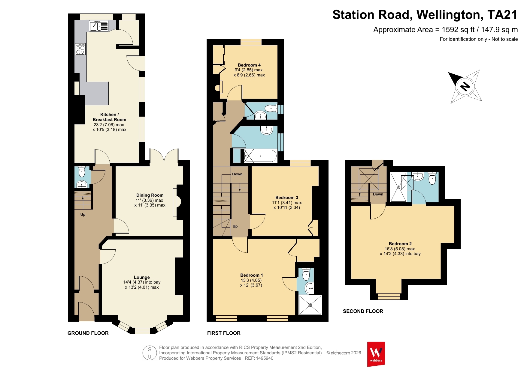 7, Station Road, Wellington floorplan
