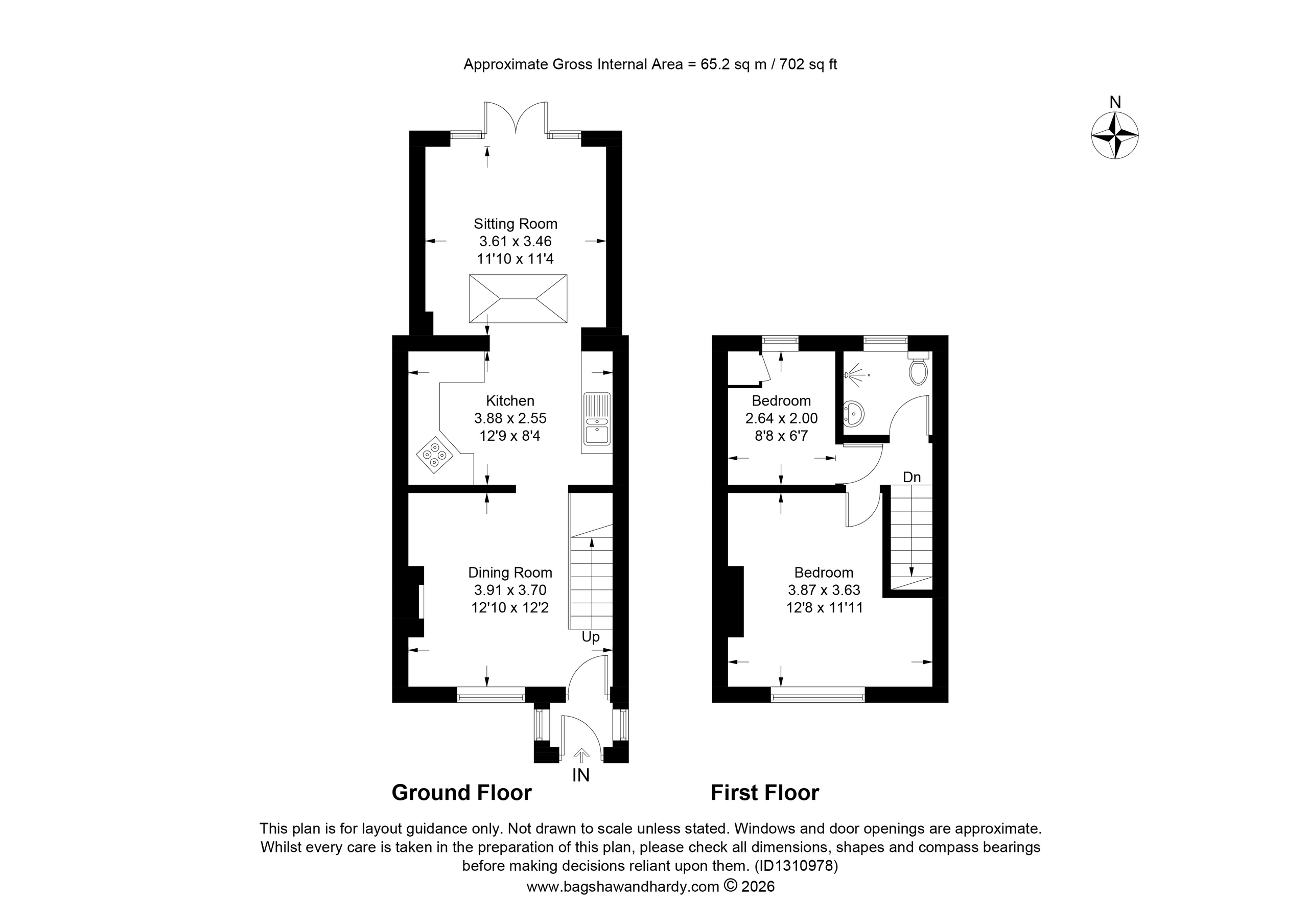 53 Oxenhill Road, Sevenoaks floorplan