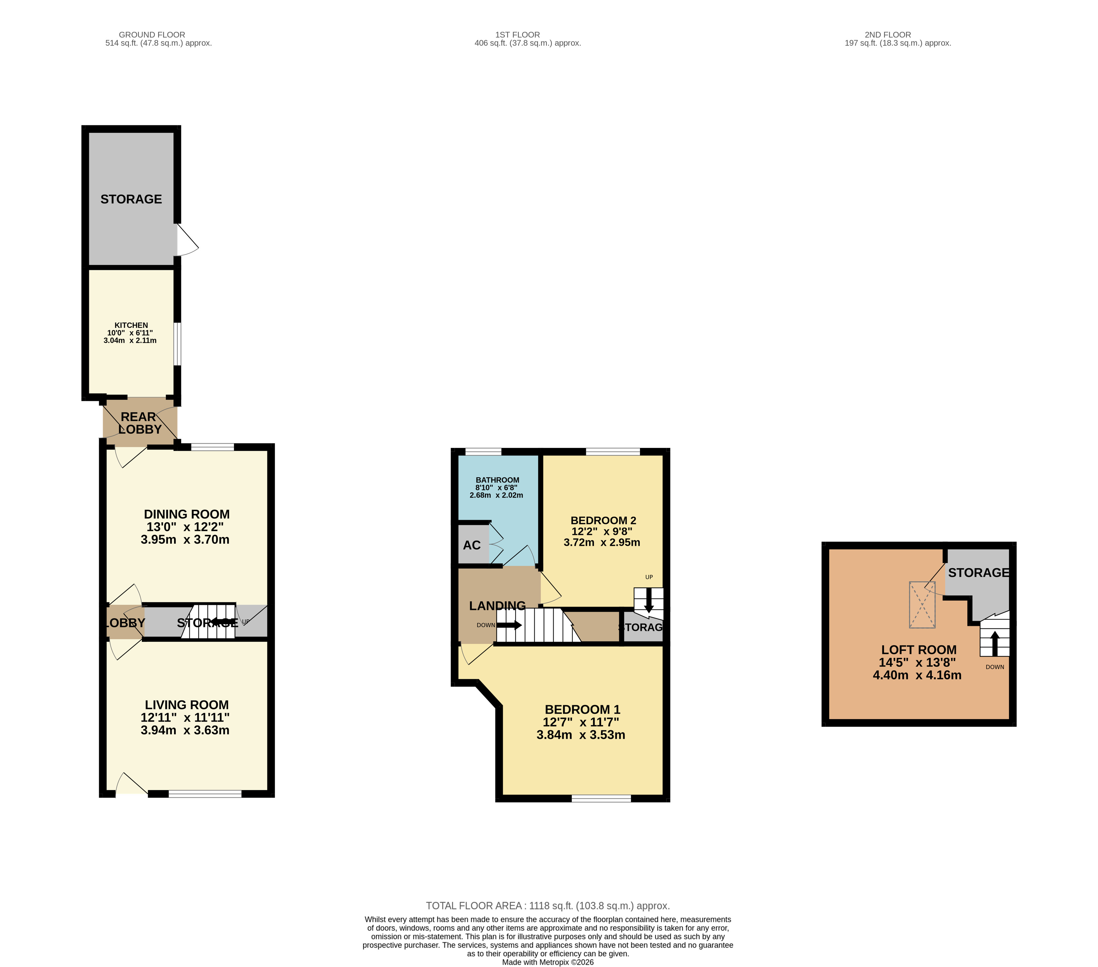 165, Heage Road, Ripley floorplan