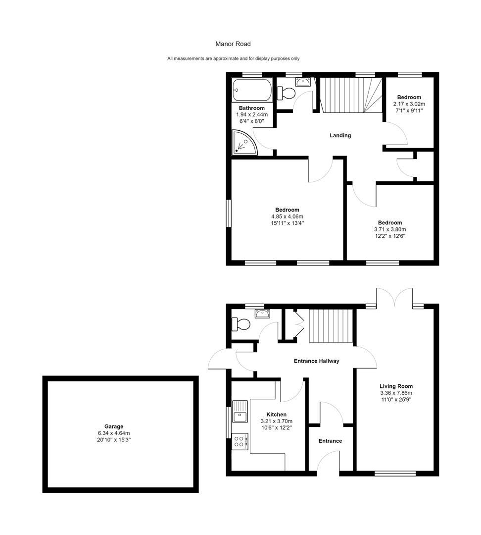 5, Manor Road, Sutton floorplan