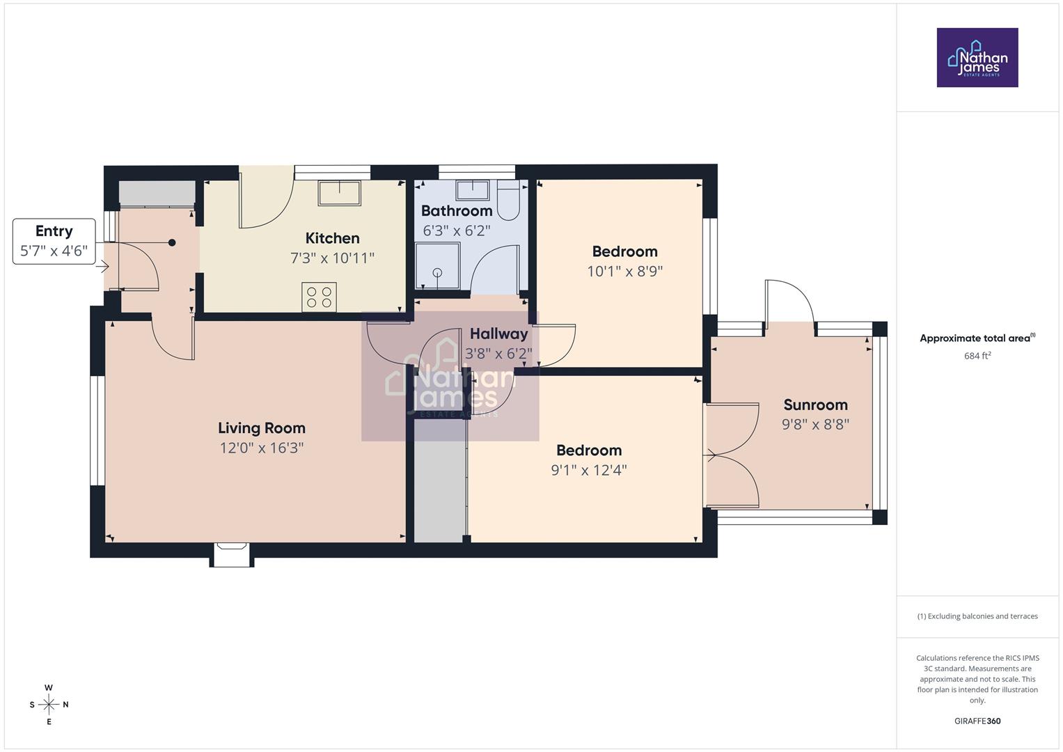 2, Hawthorne Close, Undy floorplan