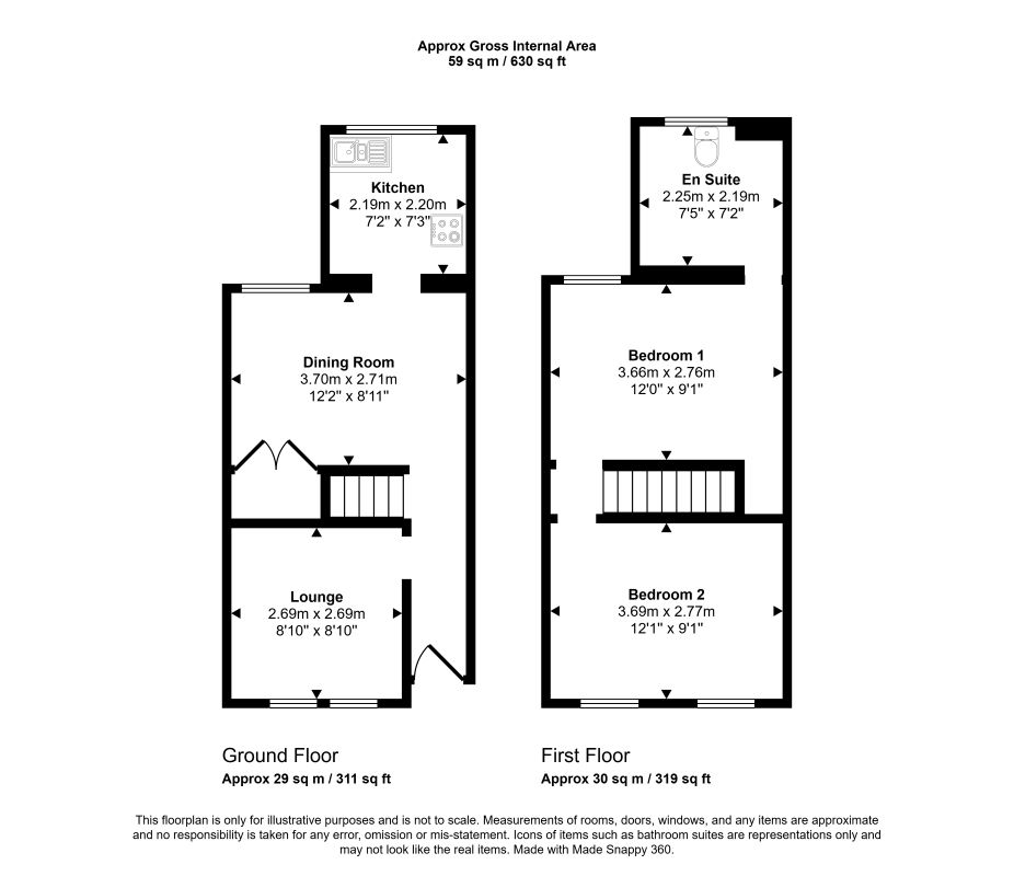 2, Primrose Road, London floorplan