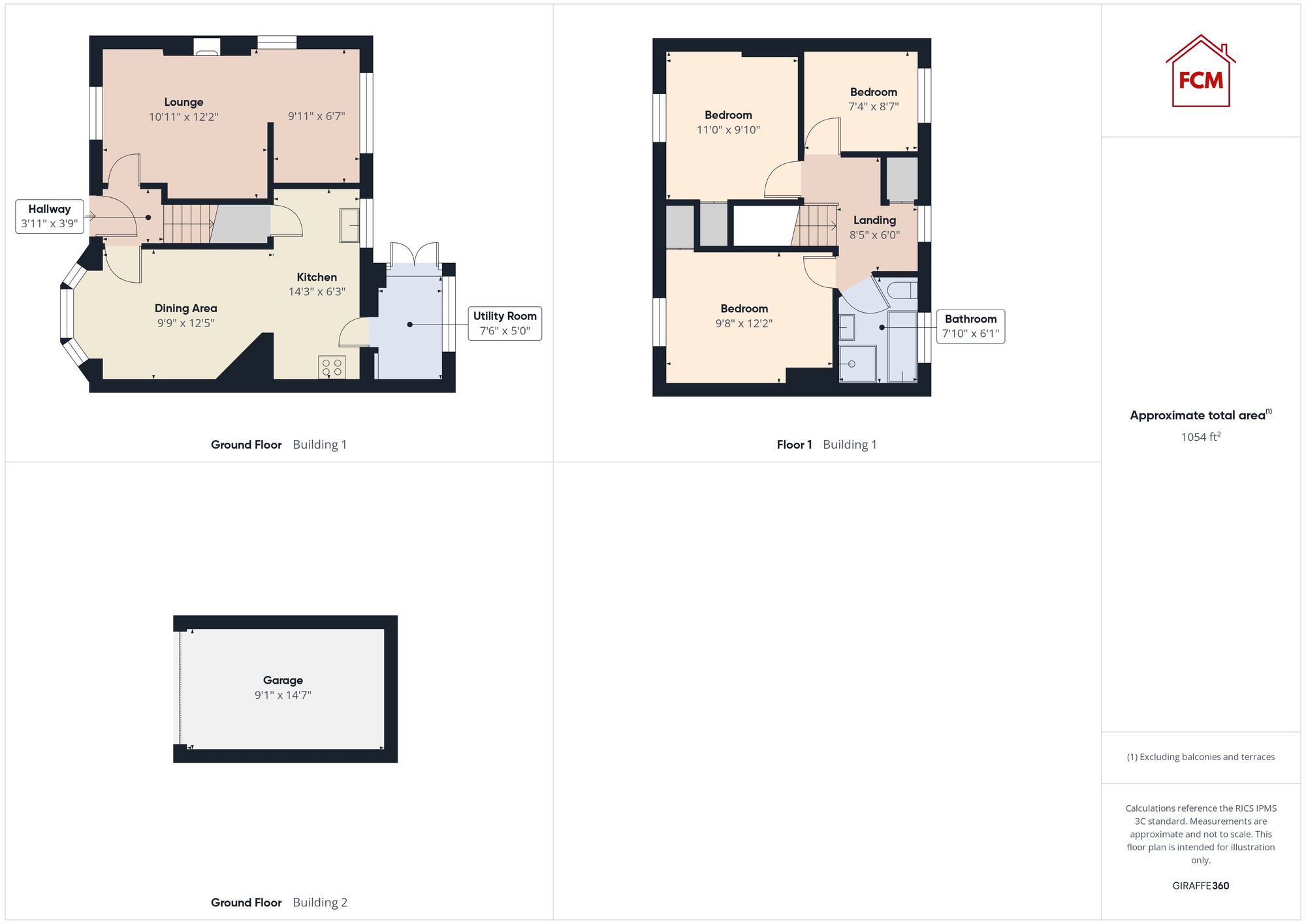 7 New Road, Whitehaven floorplan