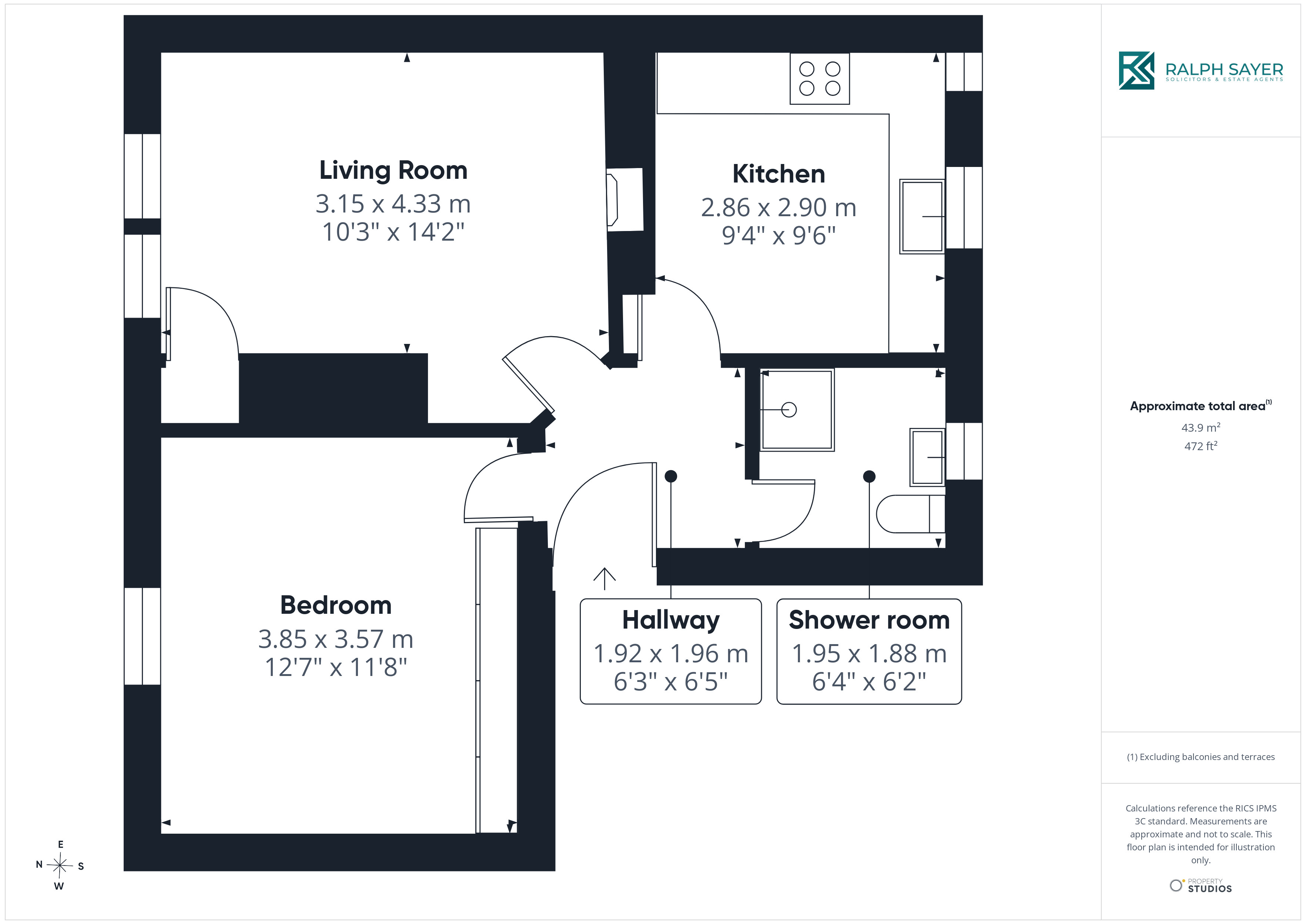 51b, Promenade, Musselburgh floorplan