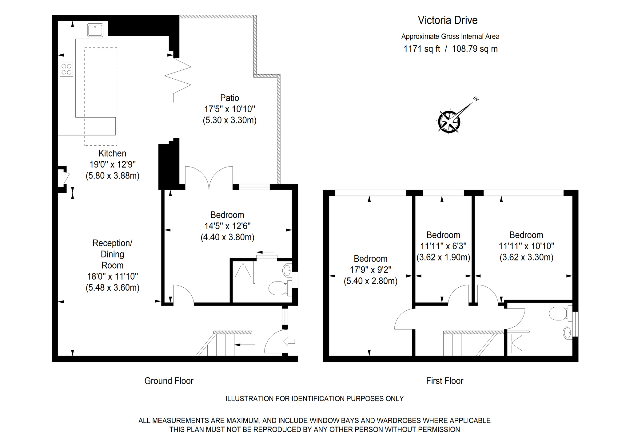 126 Victoria Drive, LONDON floorplan