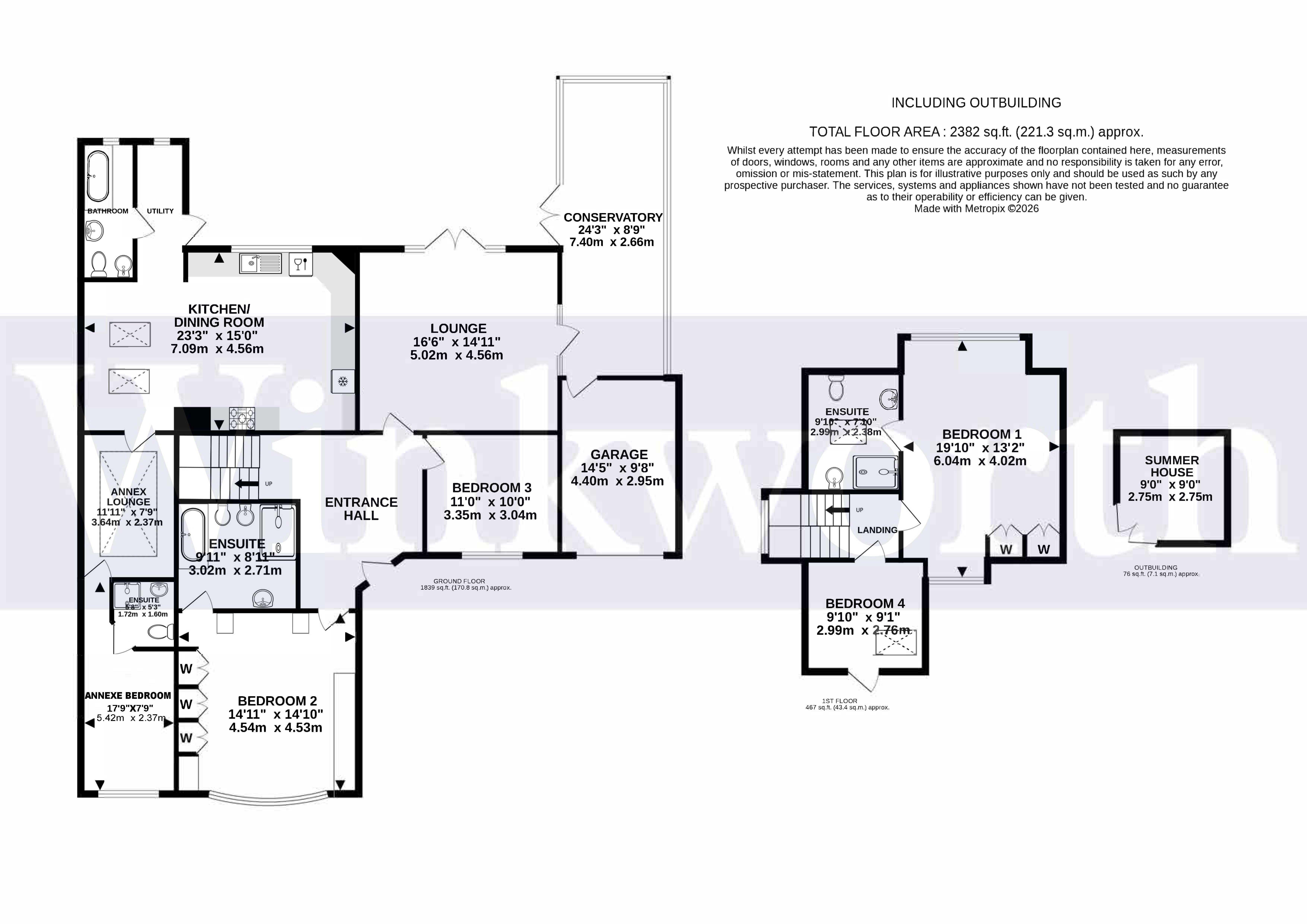 22, Crescent Walk, Ferndown floorplan