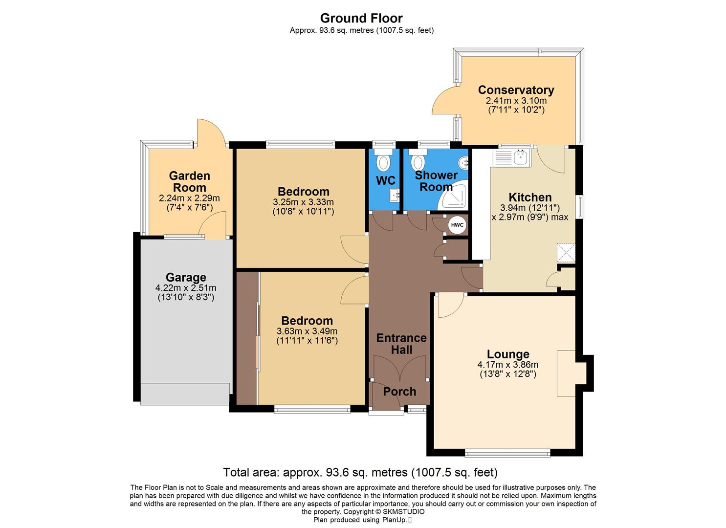 40, Foxcroft, St. Albans floorplan