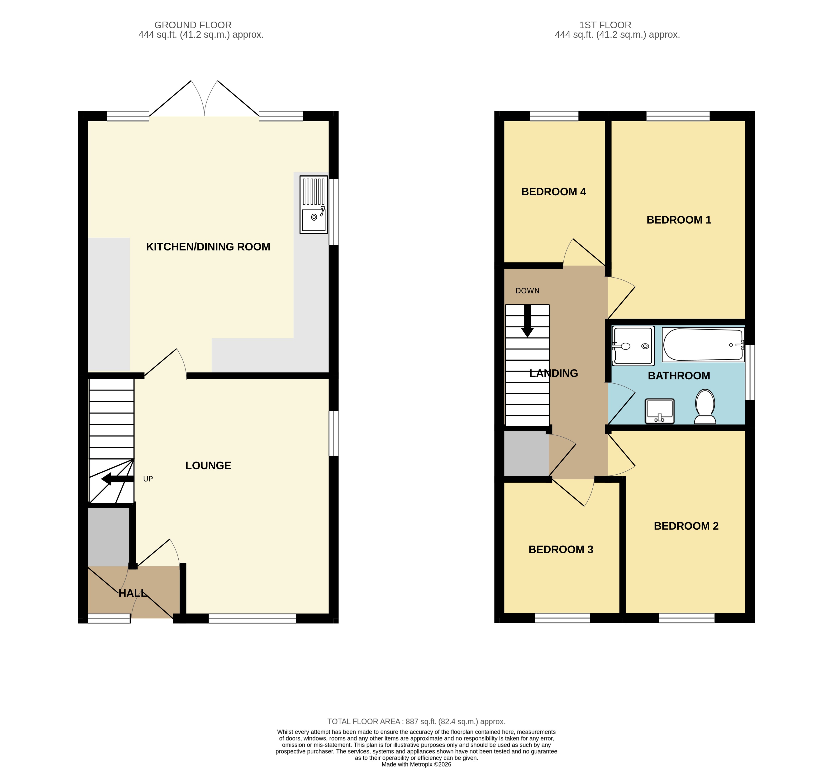 67, Peveril Crescent, Ilkeston floorplan