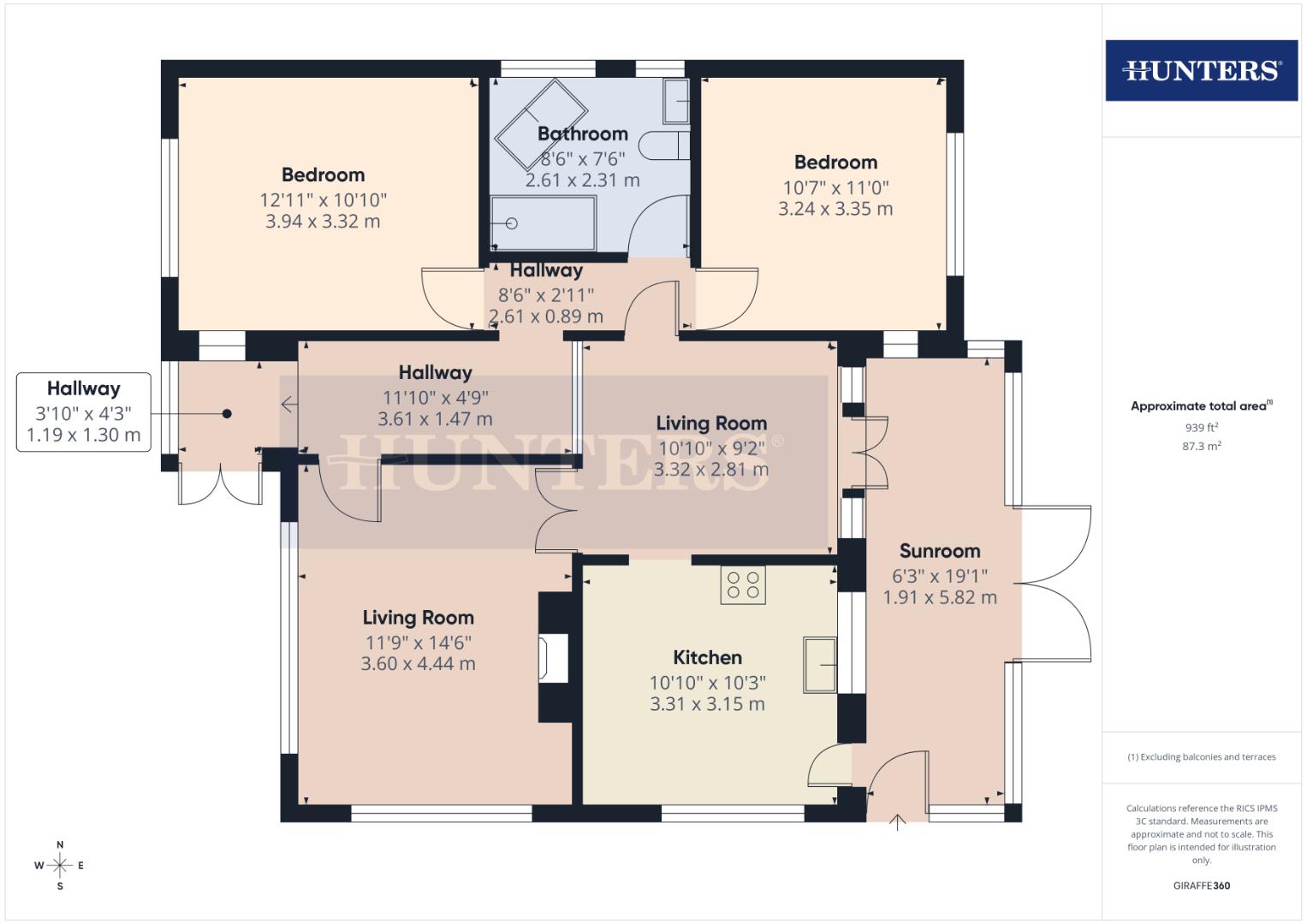 185, Southsea Road, Bridlington floorplan