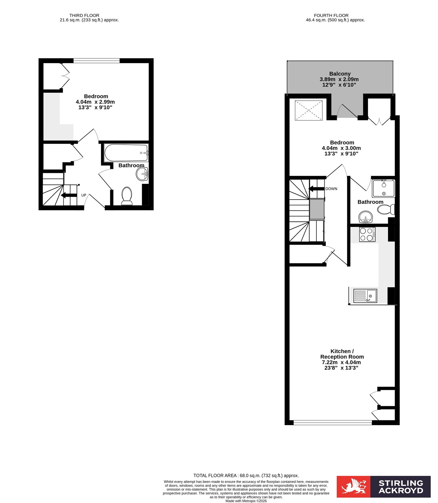 Amsterdam Road, London floorplan